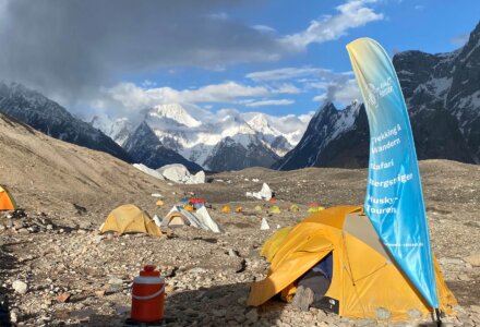 Camps auf dem K2 Basecamp Trek