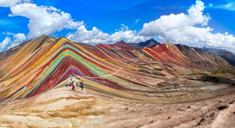 Klima und Reisezeit für Peru, Regenbogenberge