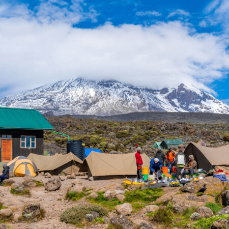 Die Routen am Kilimanjaro