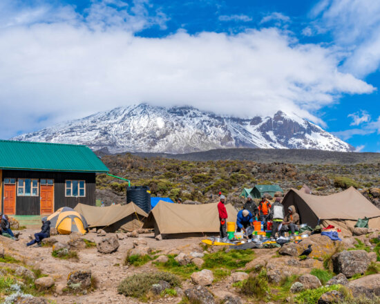 Die Routen am Kilimanjaro