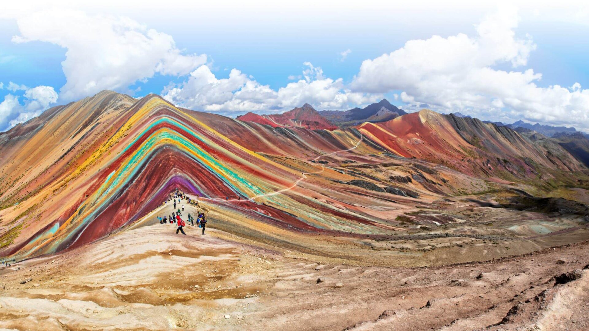 Regenbogenberge in Peru