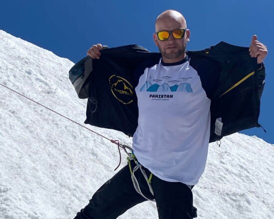 Ronny Pakistan Gletscher