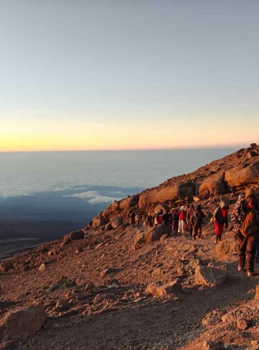 Kilimanjaro Besteigung Aufstieg