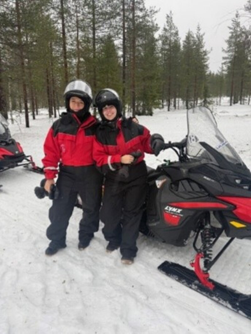 Schneemobilfahrt