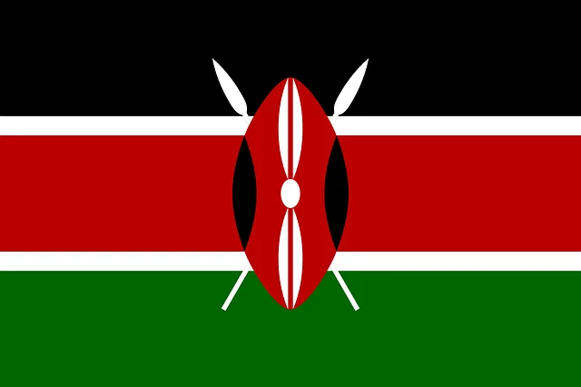Kenia Informationen Flagge