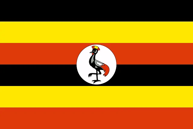 Uganda Laenderinformationen Flagge