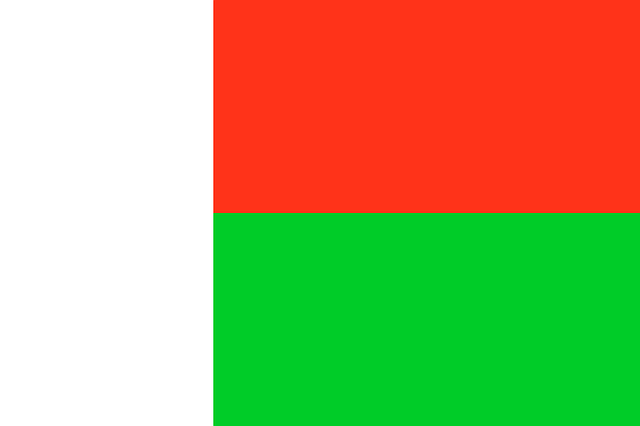 madagaskar info flagge