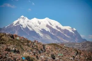 Illimani 6.439m Bolivien