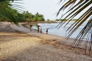 Sandstrand Ghana Urlaub