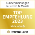 proven expert top empfehlung 2023